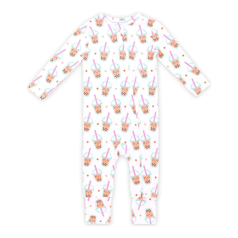 The Wee Bean Bamboo Convertible Zip Romper