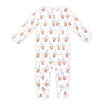 The Wee Bean Bamboo Convertible Zip Romper