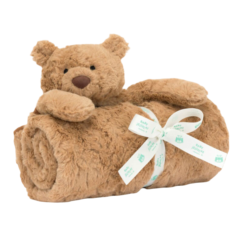 Jellycat Bartholomew Bear Blankie 70x56cm