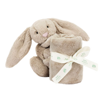 Jellycat 害羞米色兔子安撫奶嘴 34x34厘米