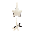 Jellycat 害羞黑白小狗音樂拉繩 30x20厘米