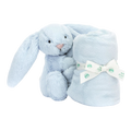 Jellycat Jellycat Bashful Blue Bunny Soother 34x34cm