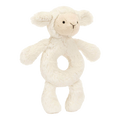 Jellycat 害羞小羊環形搖鈴 18公分 x 8公分 x 2公分