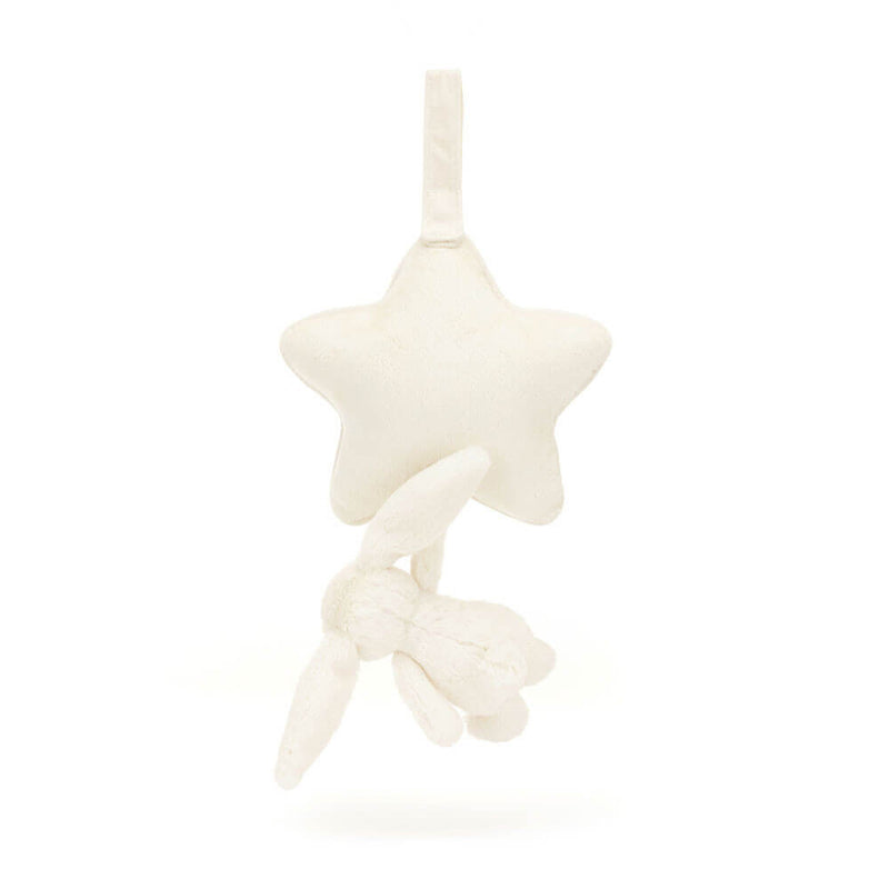 Jellycat 害羞兔奶油色編織音樂玩具 30厘米
