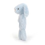 Jellycat Jellycat Bashful Baby Blue Bunny Ring Rattle 18cm x 8cm x 2cm