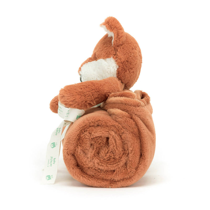 Jellycat 害羞小狐狸毯 56公分 x 70公分 x 9厘米