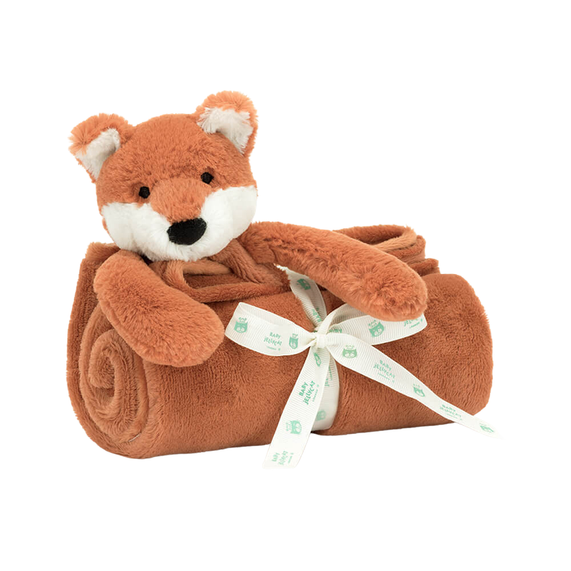 Jellycat 害羞小狐狸毯 56公分 x 70公分 x 9厘米