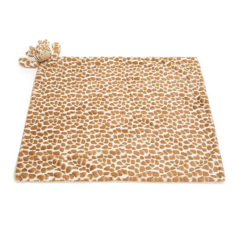 Jellycat Bashful Giraffe Blankie 56cm x 70cm x 9cm