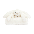 Jellycat 害羞白色豪華兔子毯 56厘米 x 70厘米 x 9厘米