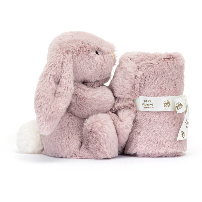 Jellycat Bashful Pink Luxe Bunny Soother Rosa 15cm x 34cm x 34cm
