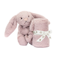 Jellycat Bashful Pink Luxe Bunny Soother Rosa 15cm x 34cm x 34cm