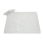 Jellycat Jellycat Bashful Silver Bunny Blankie 56cm x 70cm x 9cm