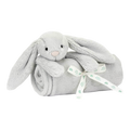 Jellycat Jellycat Bashful Silver Bunny Blankie 56cm x 70cm x 9cm