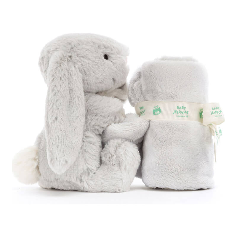Jellycat Jellycat Bashful Silver Bunny Soother 34x34cm