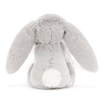 Jellycat Jellycat Bashful Silver Bunny Soother 34x34cm