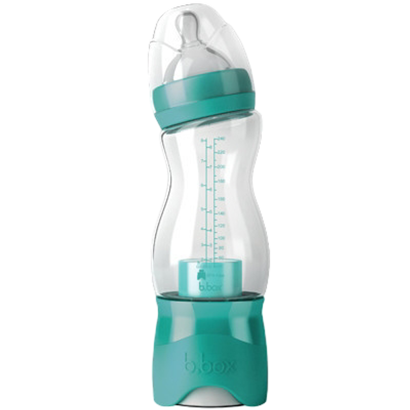 b.box Bottle + Dispenser - Aqua Groove