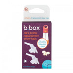 b.box Tritan‚Ñ¢ Drink Bottle 450ml Replacement Straw Tops 2-Pack