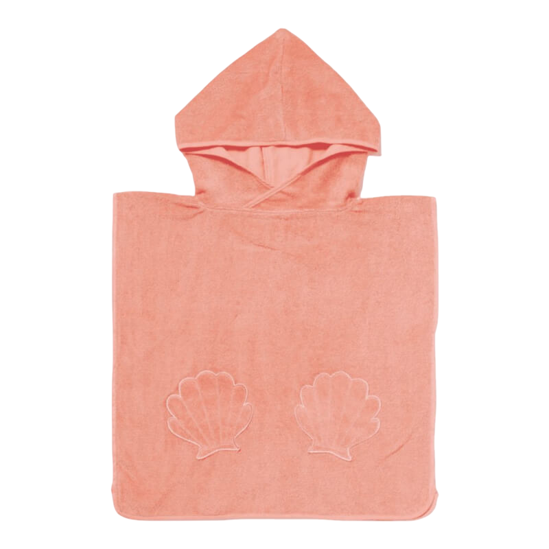 SUNNYLiFE Beach Hooded Towel - Ocean Treasure Neon Rose
