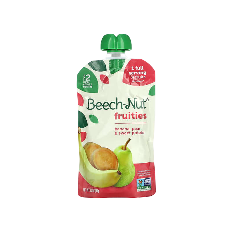 Beech-Nut Fruities 6+ Months Banana Pear Sweet Potato 3.5 oz (99 g)