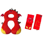 BenBat 全頭支撐和安全帶夥伴 - 1-4 歲 - 龍