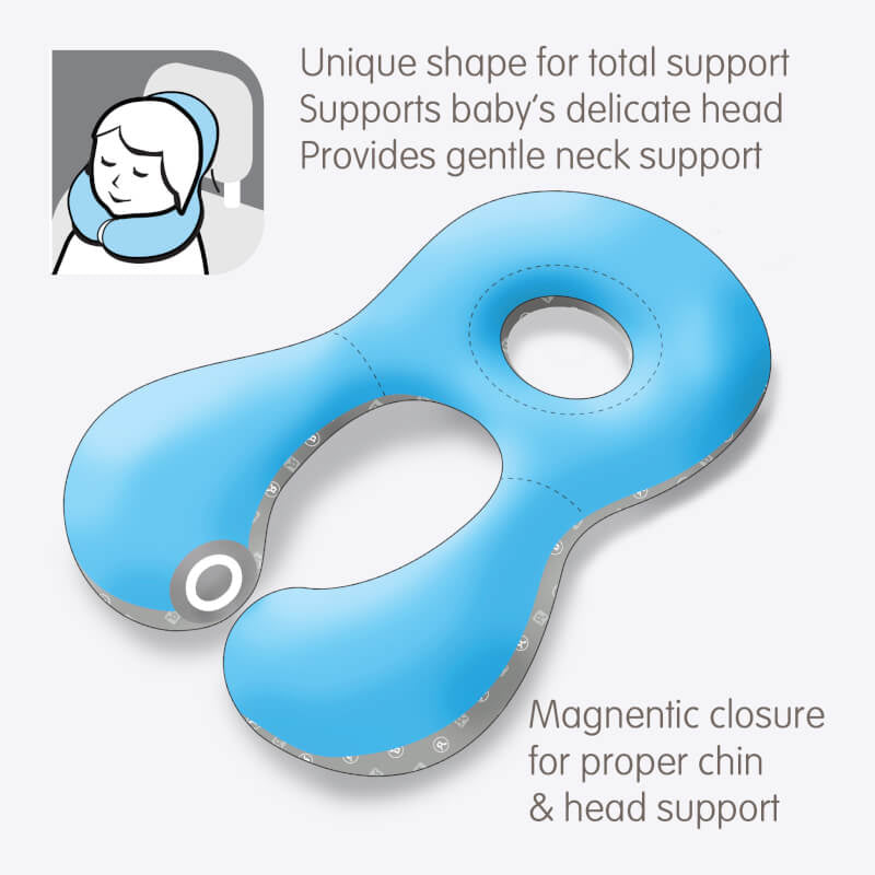 BenBat Travel Friends Savannah 兒童頭枕 - 1-4 歲 - 豹紋