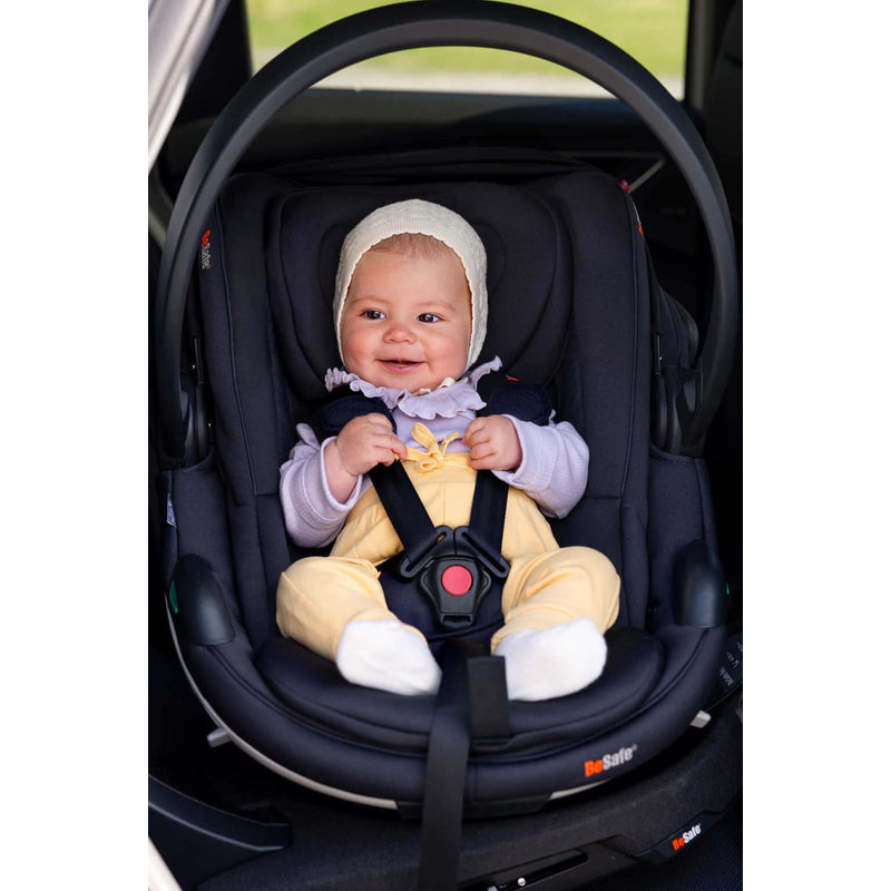 BeSafe Beyond 360 兒童汽車安全座椅 - 黑色柔軟透氣布料（需搭配底座）