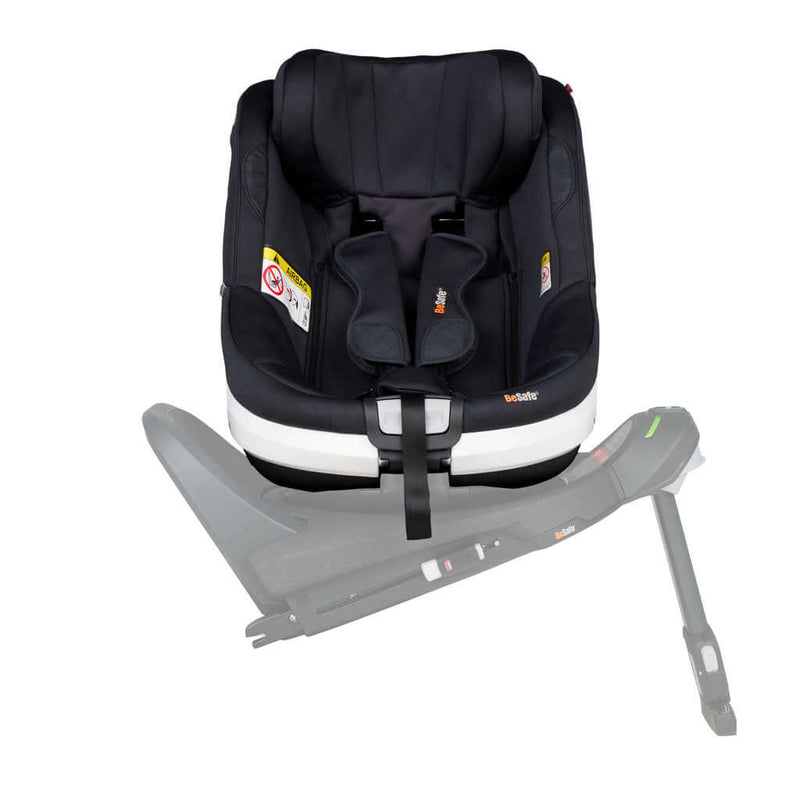 BeSafe Beyond 360 Car seat - Black Soft Breeze Fabric (Requires Base)