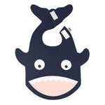 BabyBites Bib - Shark Navy
