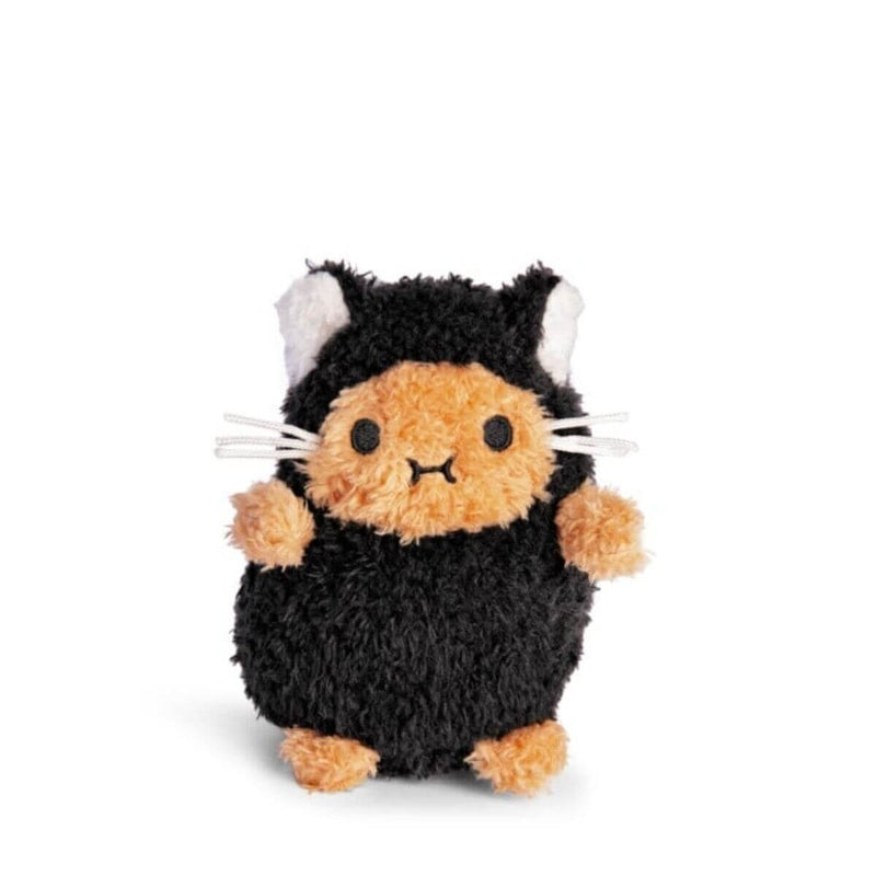 Noodoll Black Kitty Ricespud Mini Sitting Plush Toy