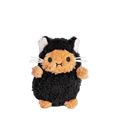 Noodoll Black Kitty Ricespud Mini Sitting Plush Toy