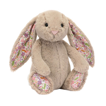 Jellycat Blossom 米色兔子“花瓣”原始毛絨玩具 31厘米