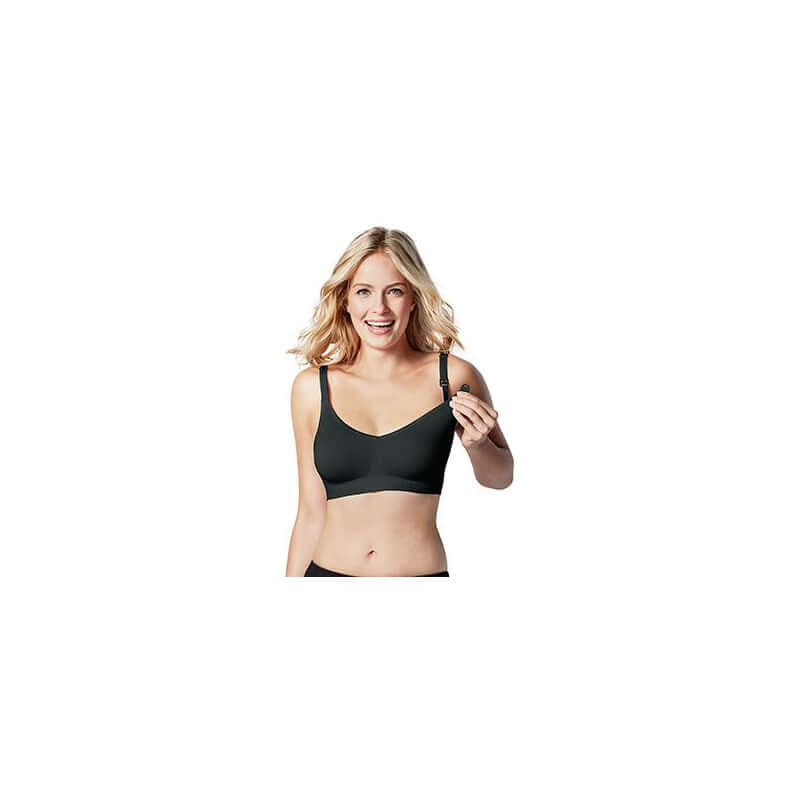 Bravado Designs Body Silk 無縫哺乳胸罩 - 黑色