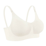Bravado Designs Body Silk Seamless Sustainable Nursing Bra - Antique White - Small