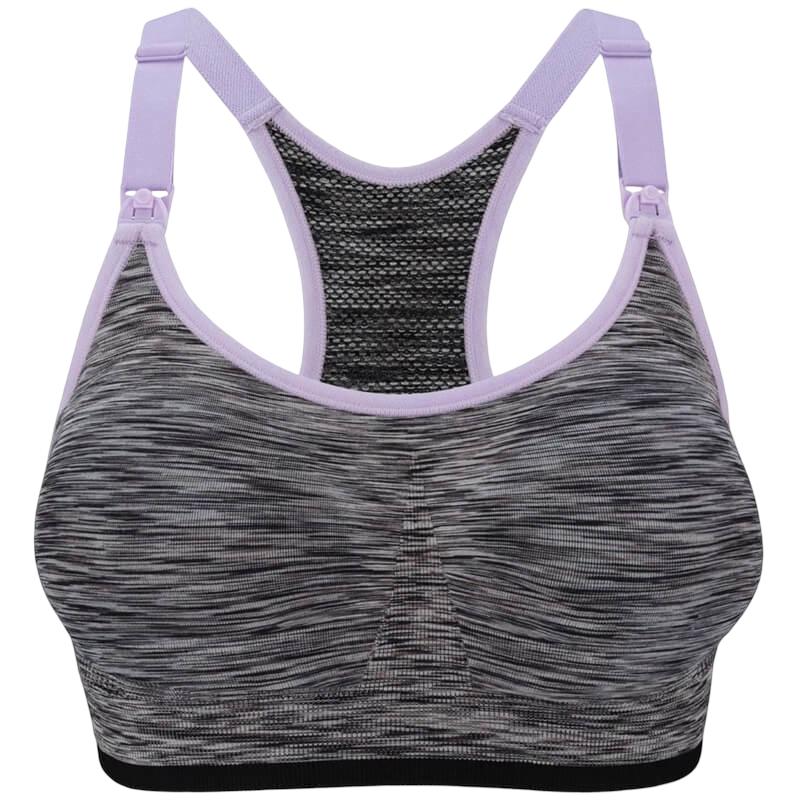 Bravado Designs Body Silk Seamless Rhythm 哺乳胸罩 - 黑色漸層染色