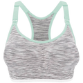Bravado Designs Body Silk Seamless Rhythm Nursing Bra - White Grey Spacedye - Medium