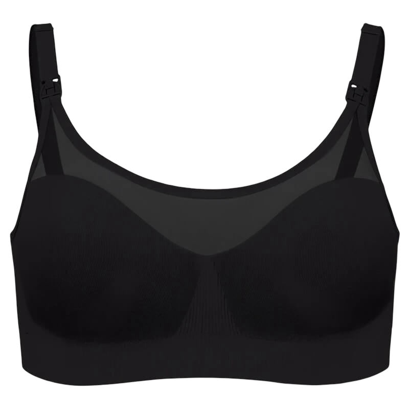 Bravado Designs Body Silk Seamless Sheer Nursing Bra - Black