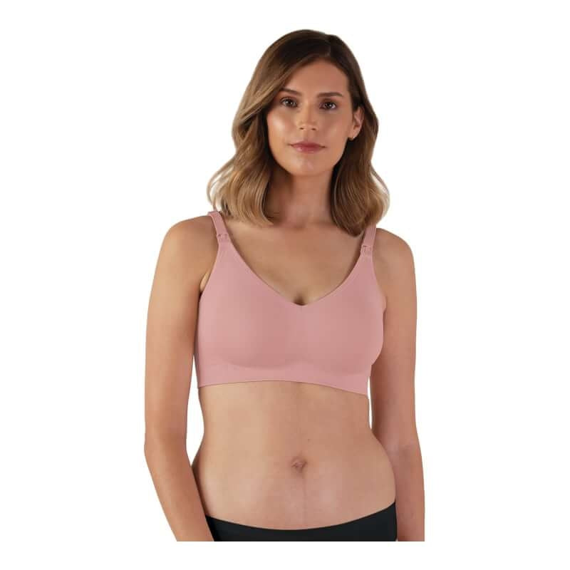 Bravado Designs Body Silk 無縫可持續哺乳胸罩 - 淡粉紅色牡丹