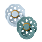 BIBS Boheme Round Latex Pacifier - Size 2