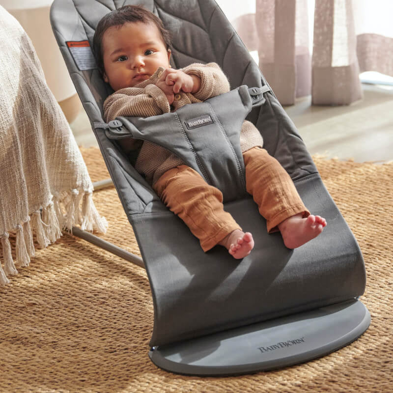 BabyBjorn Bouncer Bliss - Cotton, Petal Quilt