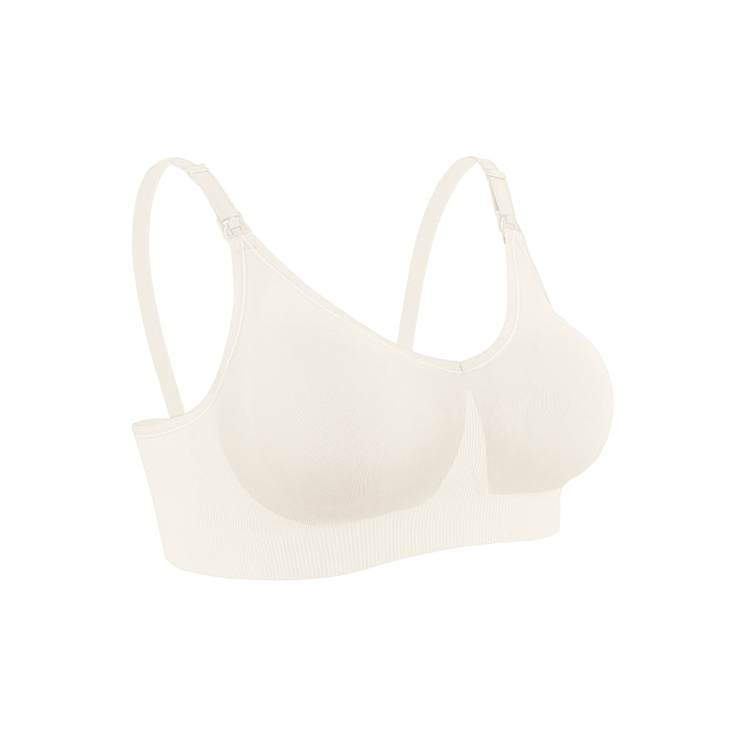 Bravado Designs Body Silk 無縫哺乳胸罩（永續）- 復古白