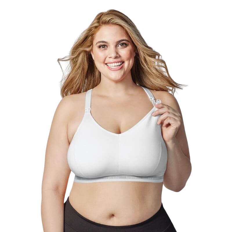 Bravado Designs Original Full Cup Nursing Bra - White - Medium