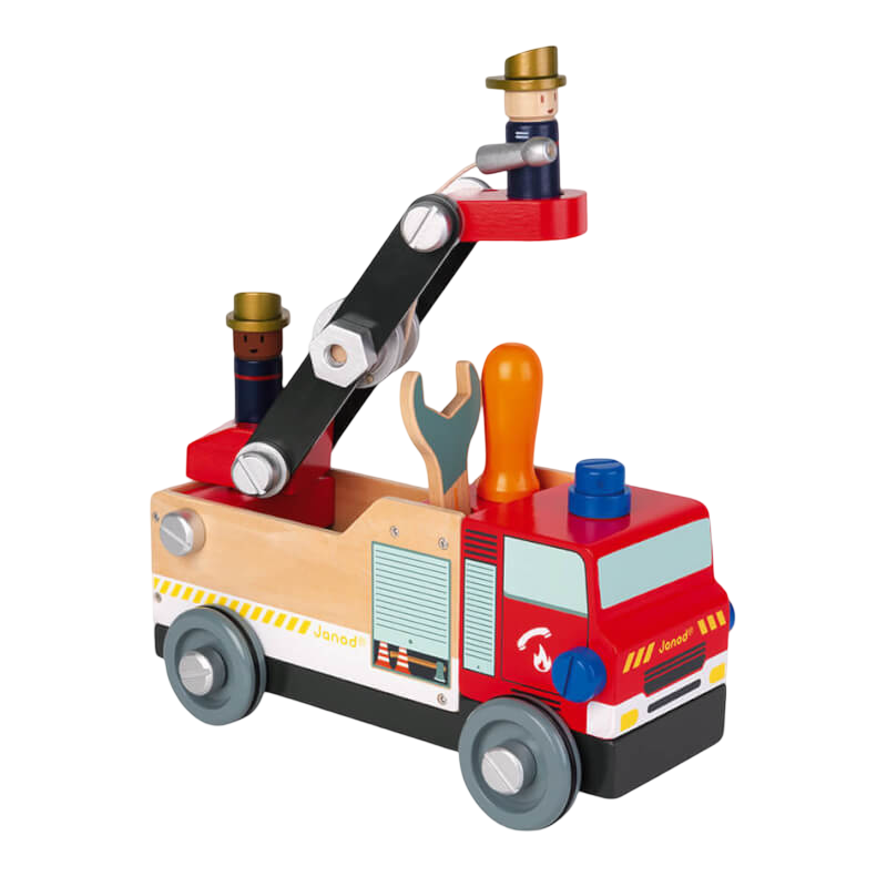 Janod Brico'Kids DIY Fire Engine