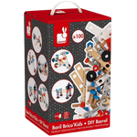 Janod Brico'Kids DIY Barrel - 100 Pieces