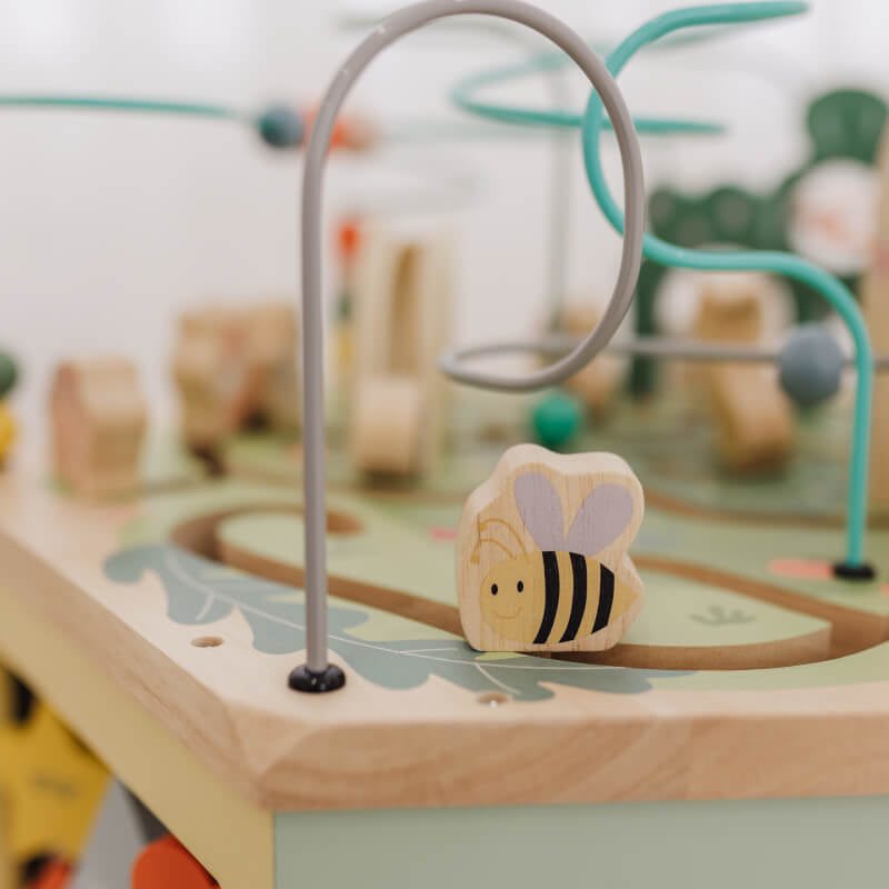 Bubble 7 in 1 Large Wooden Activity Center