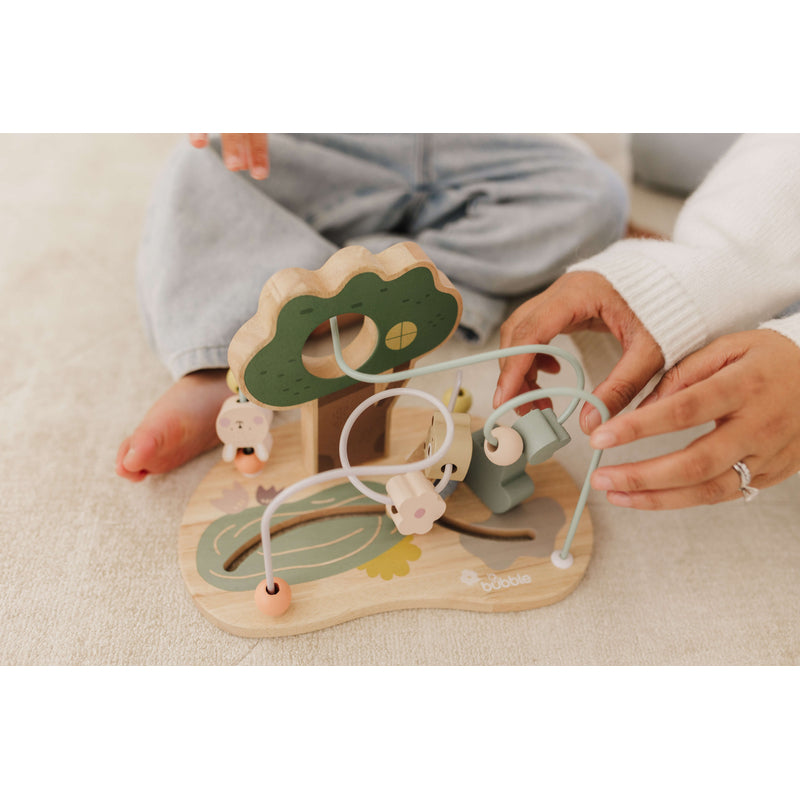 Bubble  Wooden Bead Maze