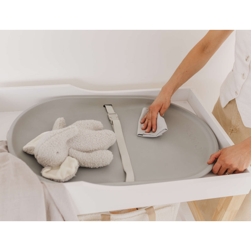 Bubble Cuddle Changing Mat - Grey