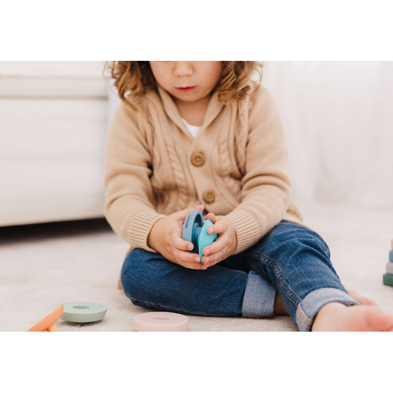 Bubble Silicone Stacking Apple Teether