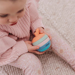 Bubble Silicone Stacking Apple Teether