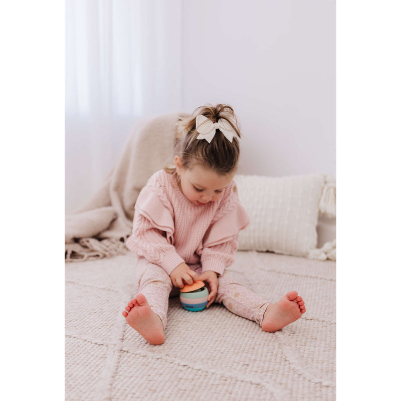 Bubble Silicone Stacking Apple Teether