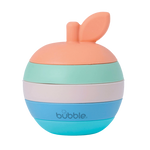 Bubble Silicone Stacking Apple Teether
